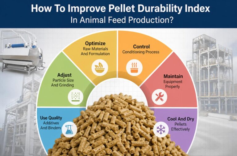How To Improve Pellet Durability Index In Animal Feed Production?