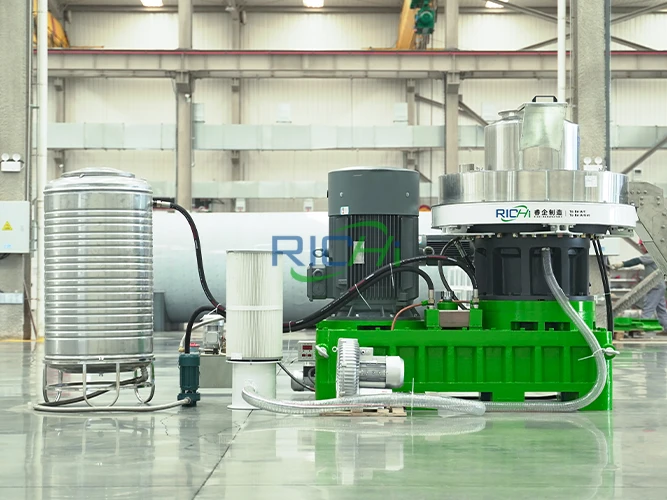 industrial vertical pellet machine